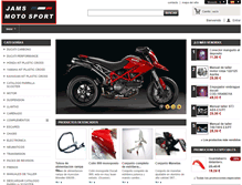 Tablet Screenshot of jamsmotosport.com